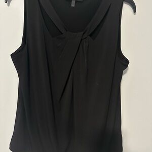 Nine West Black Sleeveless Blouse